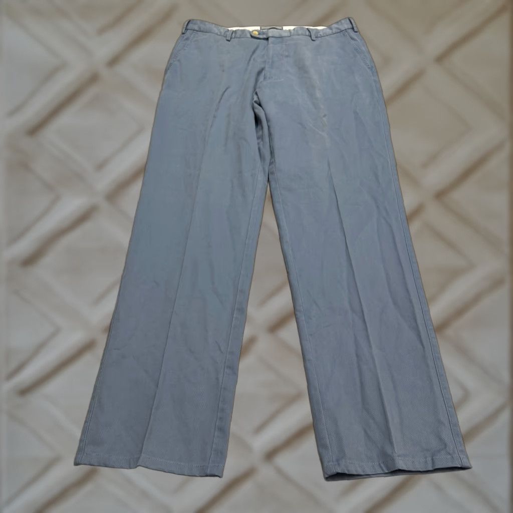 Peter Millar VINTAGE Peter Millar Men's Chino Pants Size 36 Blue Regular Fit Straight Leg Cotton Size US 36 / EU 52 - 1 Thumbnail