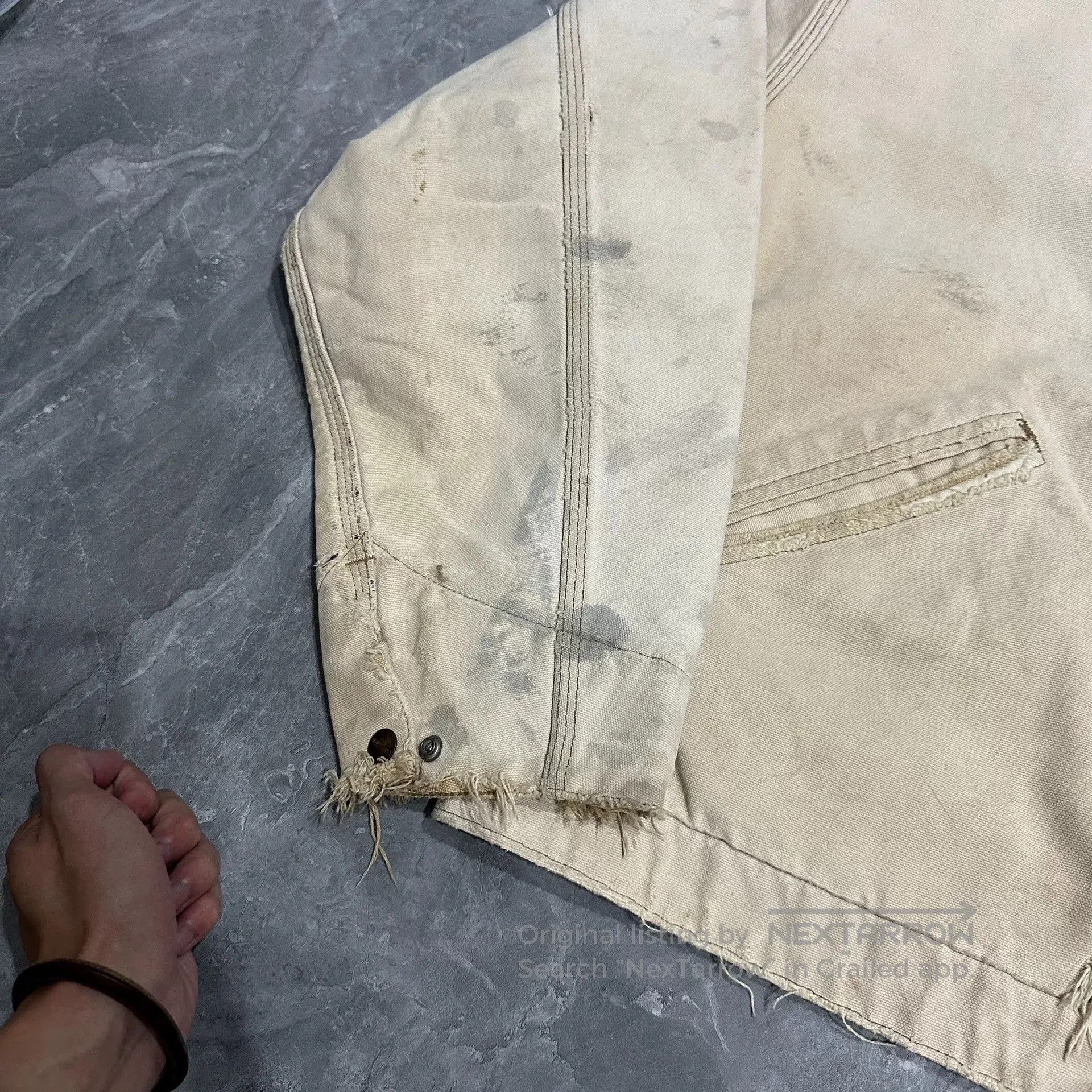 Carhartt Carhartt Vintage Khaki Work Jacket. Size US XXL / EU 58 / 5 - 9 Thumbnail