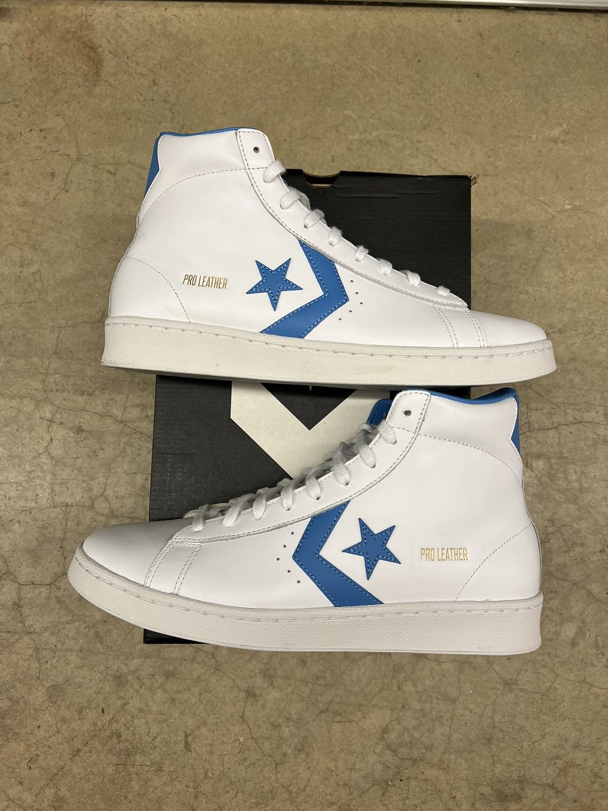 Converse pro leather blue shops