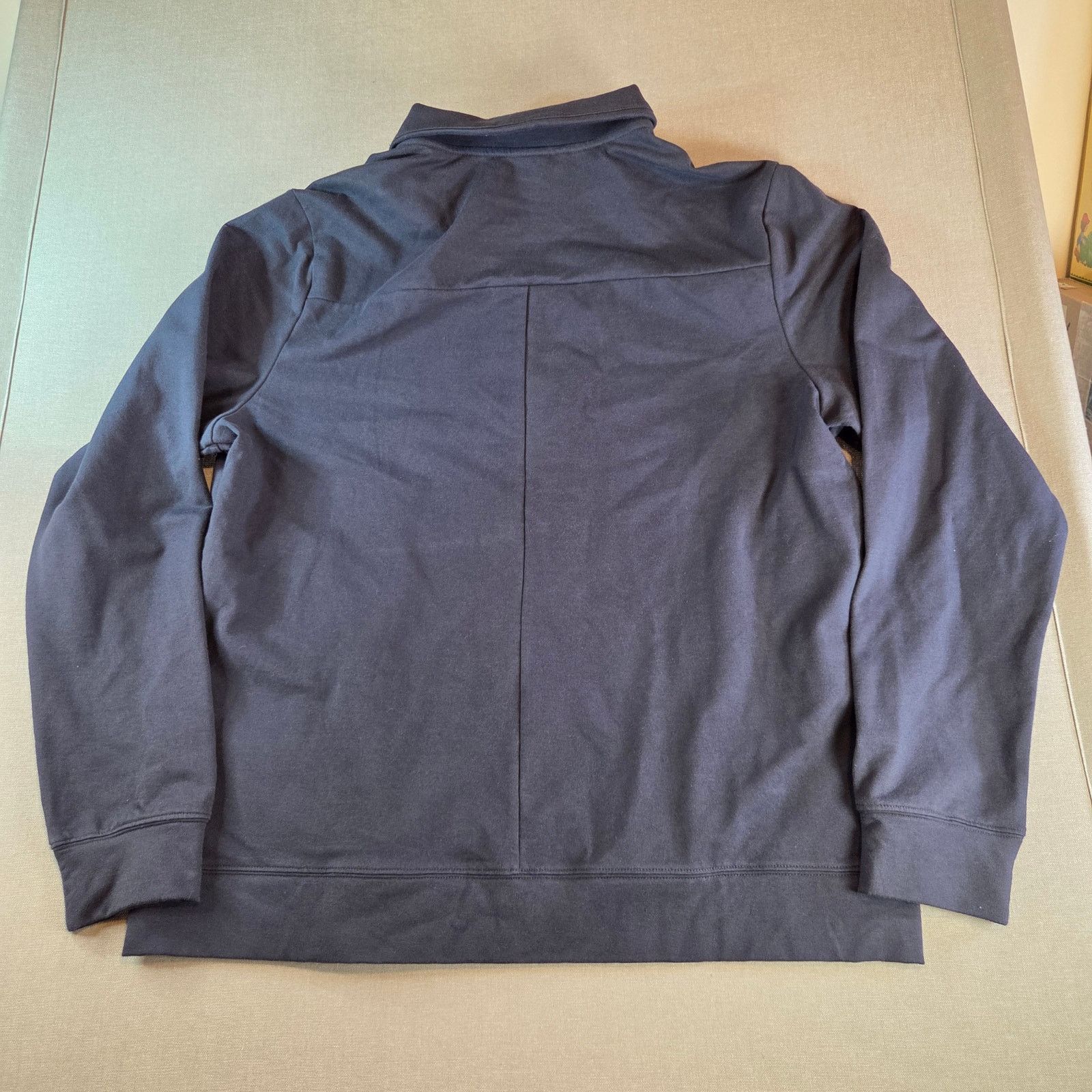 RVCA RVCA Full Zip Jacket XL Navy Cotton Blend Logo Streetwear Size US XL / EU 56 / 4 - 2 Thumbnail