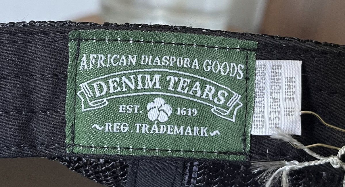 DENIM TEARS Denim Tears Buss Down Swarovski Trucker Hat Size ONE SIZE - 3 Thumbnail