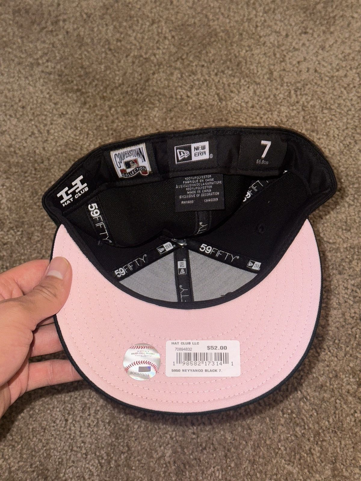 New Era HAT CLUB x Rahnni Fitteds Pack New York Yankees Pinky Size 7 Size ONE SIZE - 4 Thumbnail