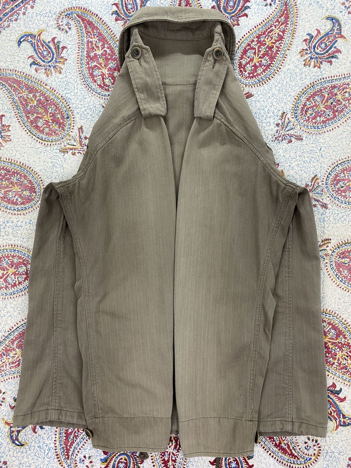 Beams Plus Beams Japan Herringbone Twill Military Jacket Size US M / EU 48-50 / 2 - 6 Thumbnail