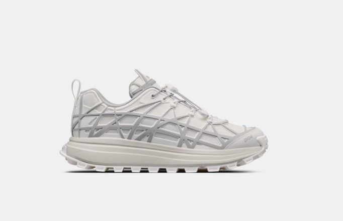 Dior o1w1db11124 B31 Runner Sneakers in White & Grey Size US 12 / EU 45 - 1 Thumbnail