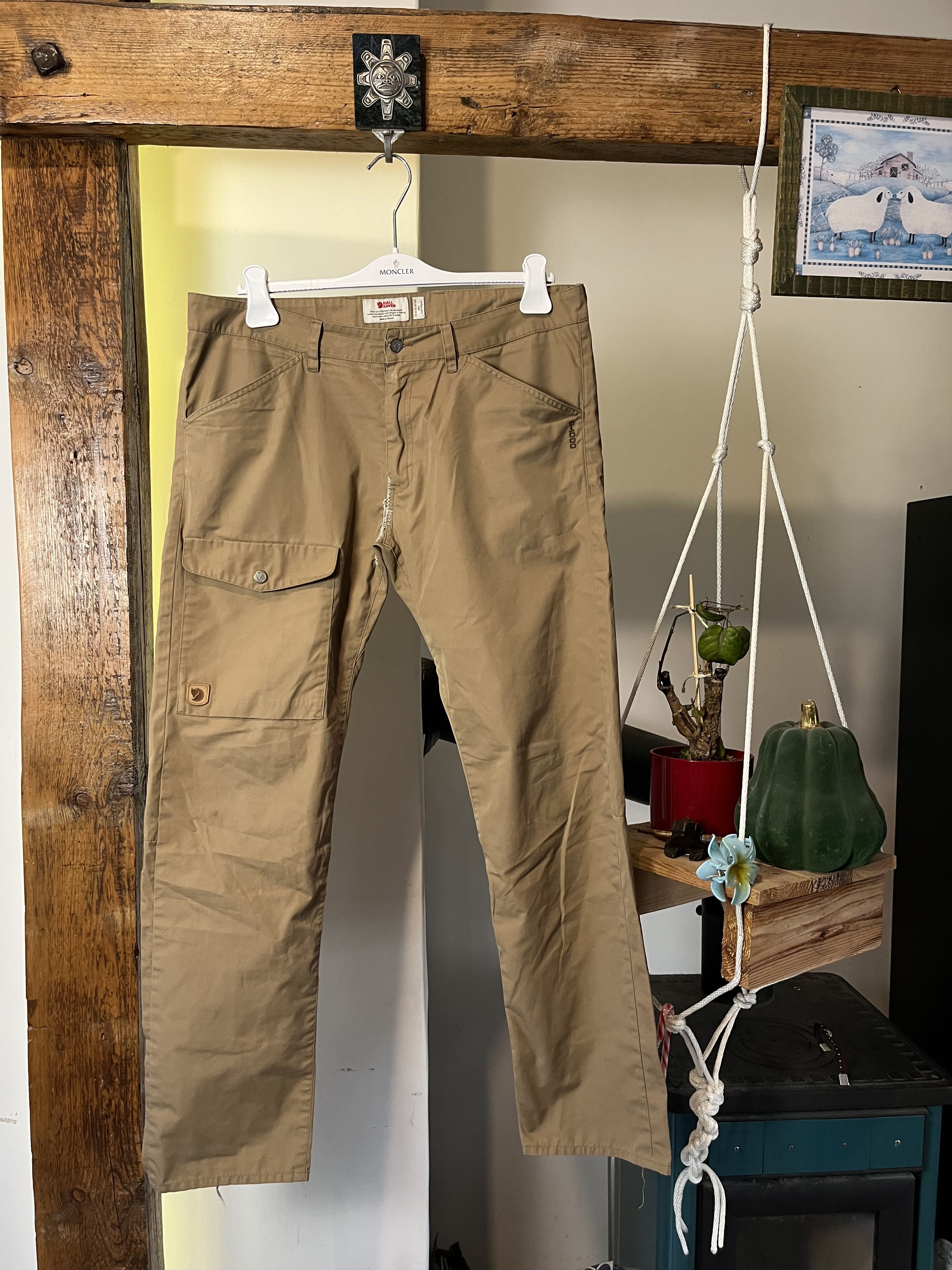 Fjallraven × Vintage Fjallraven Greenland Jeans G-1000 Cargo Pants Size US 34 / EU 50 - 1 Thumbnail