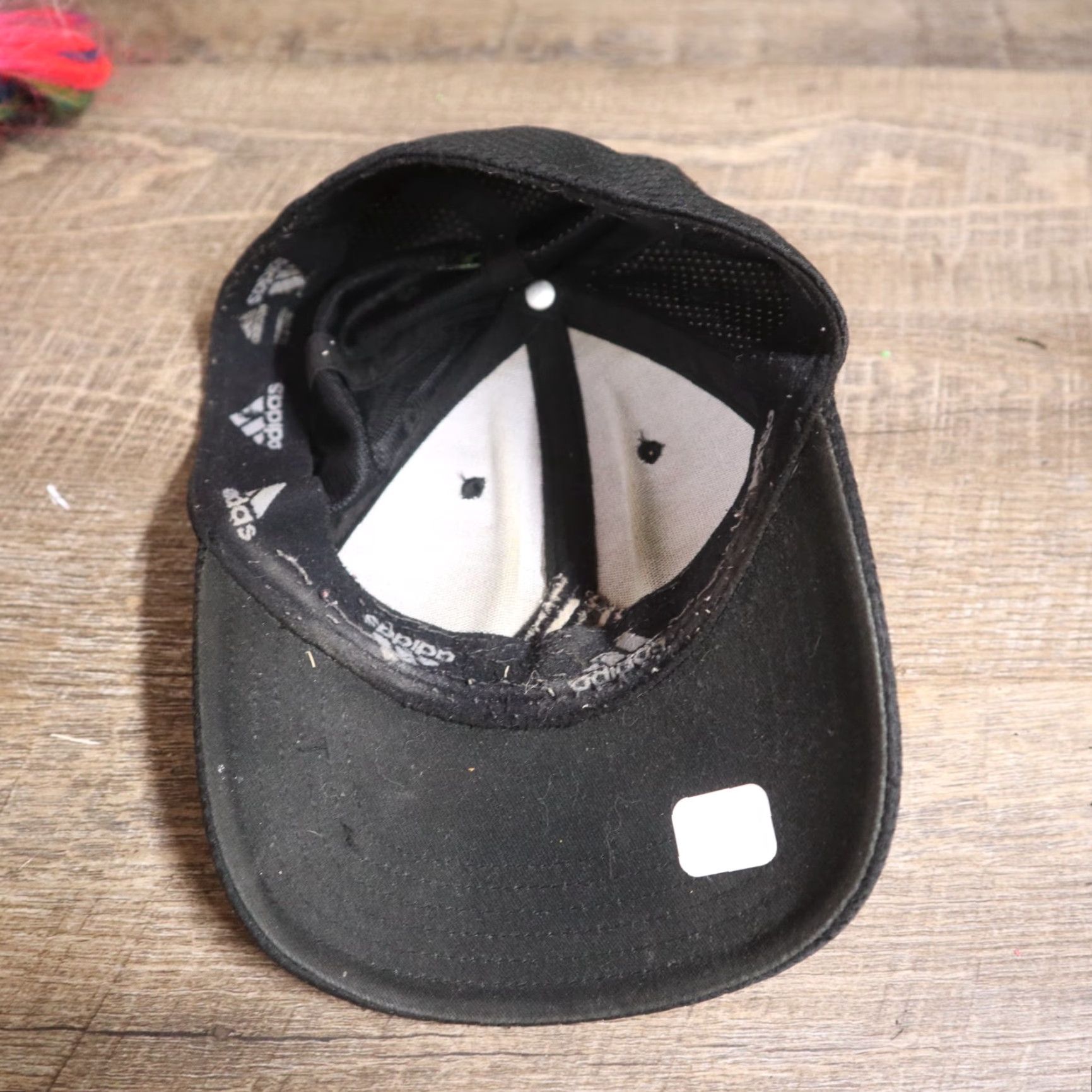 Adidas Adidas Hat Cap All Black Embroidered Fitted S M Small Medium Stretch Adult Men's Baseball Cap Black Adidas Hat Cap Mens M Size ONE SIZE - 5 Thumbnail