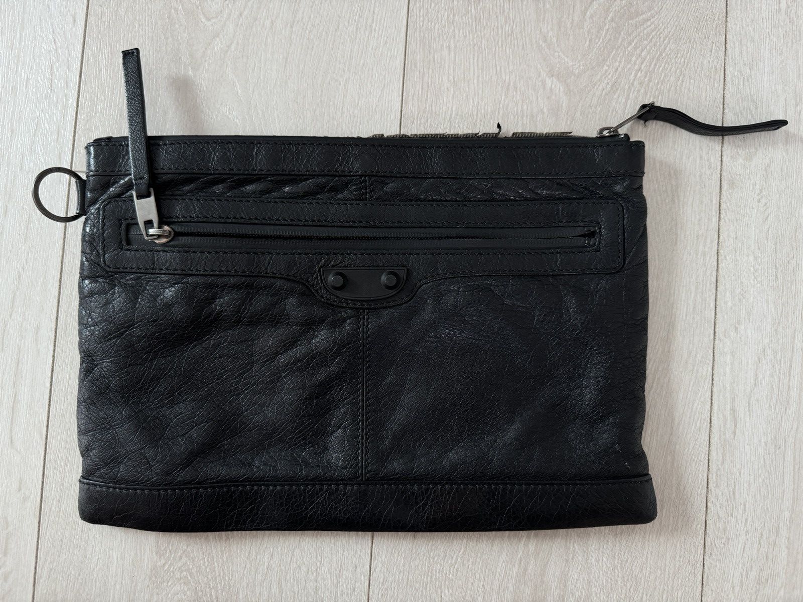 Balenciaga Leather Clutch