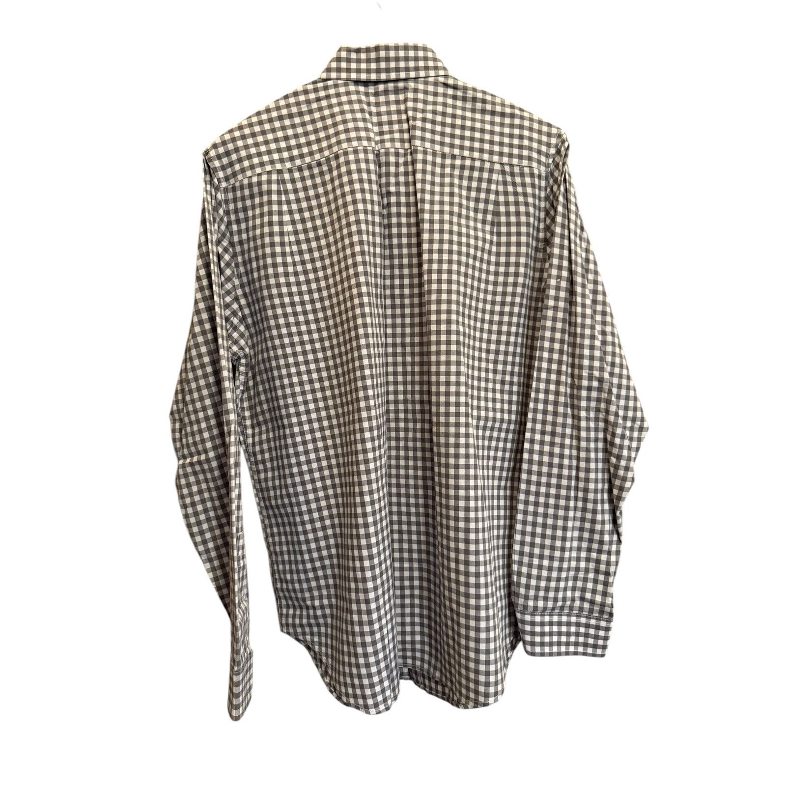 Merona Merona Men's Dark Gray Checkered Shirt Size Large Size US L / EU 52-54 / 3 - 2 Thumbnail