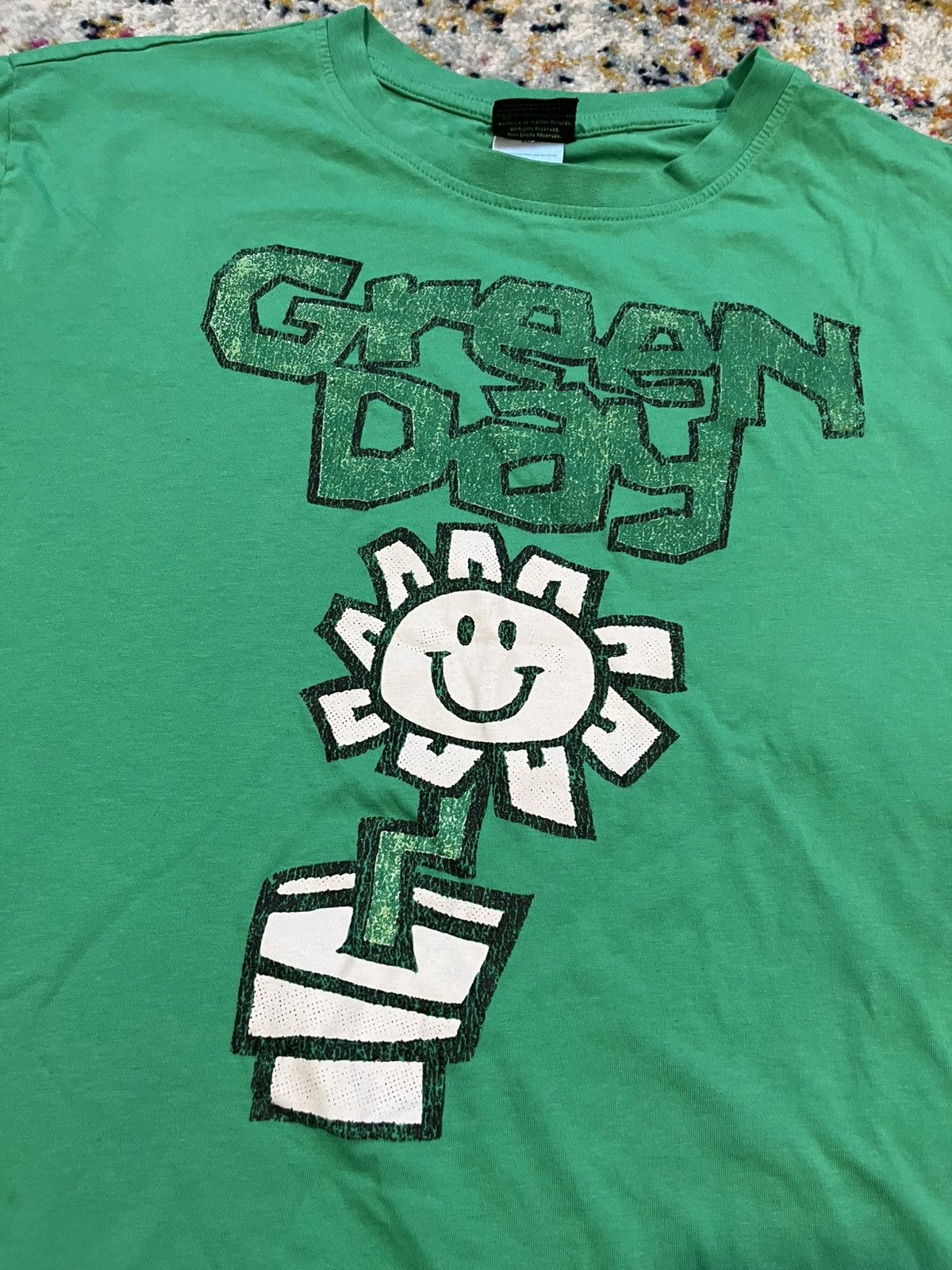 Vintage Green day Shirt Medium Size US M / EU 48-50 / 2 - 2 Thumbnail