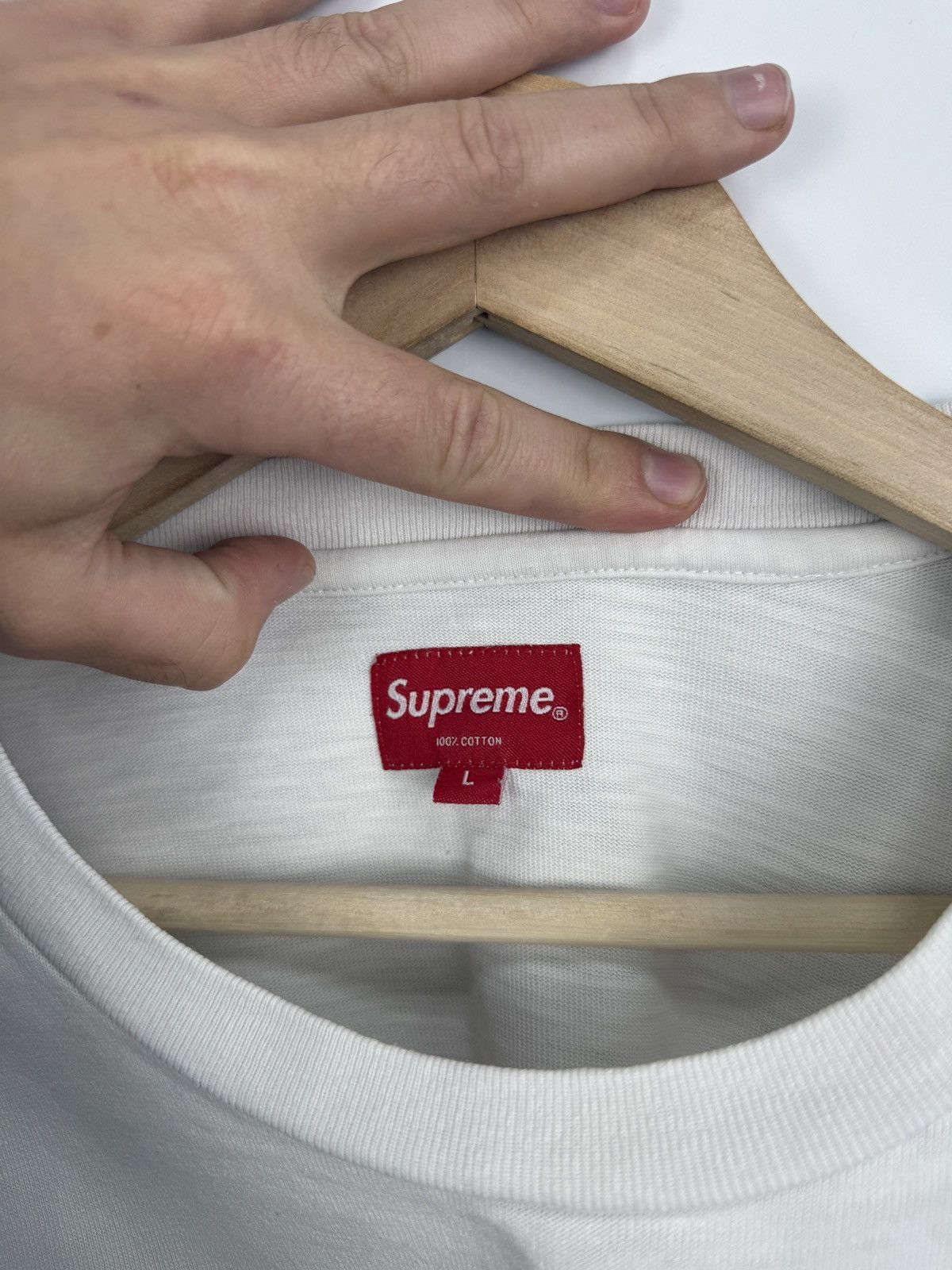 Supreme 🇺🇸 Y2K Supreme S/S Pocket T-Shirt Skateboard BMX Rare Hype Size US L / EU 52-54 / 3 - 5 Thumbnail