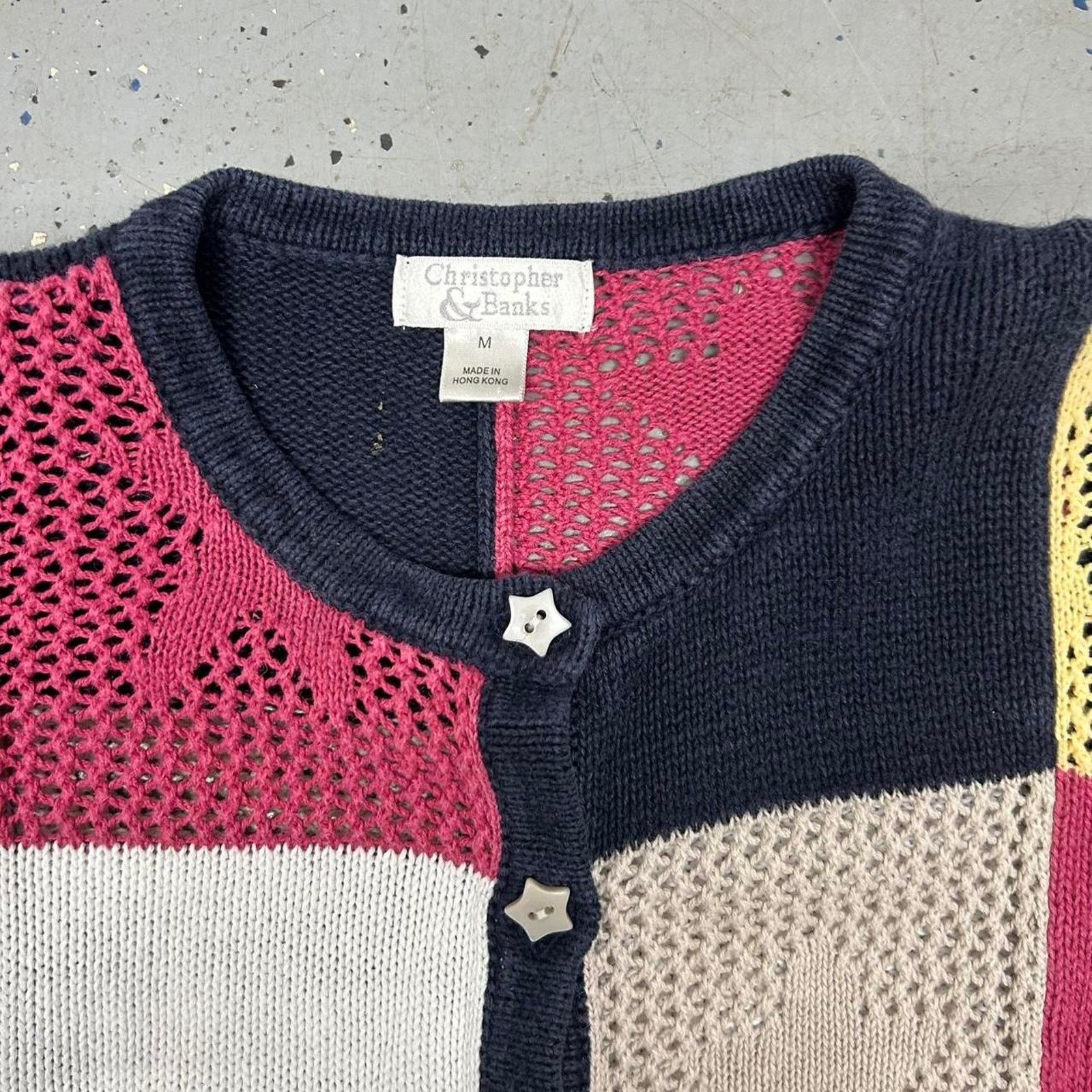 Other VTG Multicolored Christopher Banks Superstar cardigan Size M / US 6-8 / IT 42-44 - 2 Thumbnail