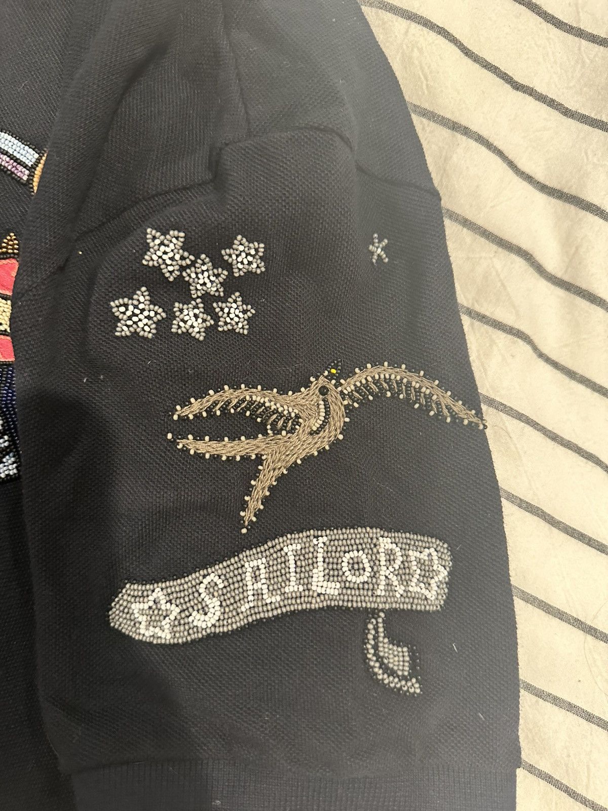 Designer × Valentino Valentino Embroidered Polo “Joe and Mary | Sailor” Size US M / EU 48-50 / 2 - 3 Thumbnail
