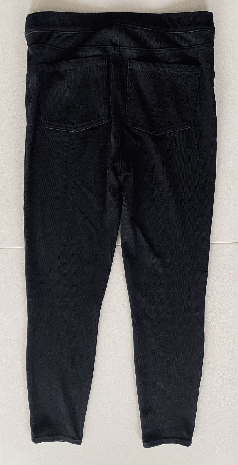 Spanx Spanx Jean-ish Ankle Leggings Black Seamless Lg 20018R VGC Size 32" / US 10 / IT 46 - 3 Thumbnail