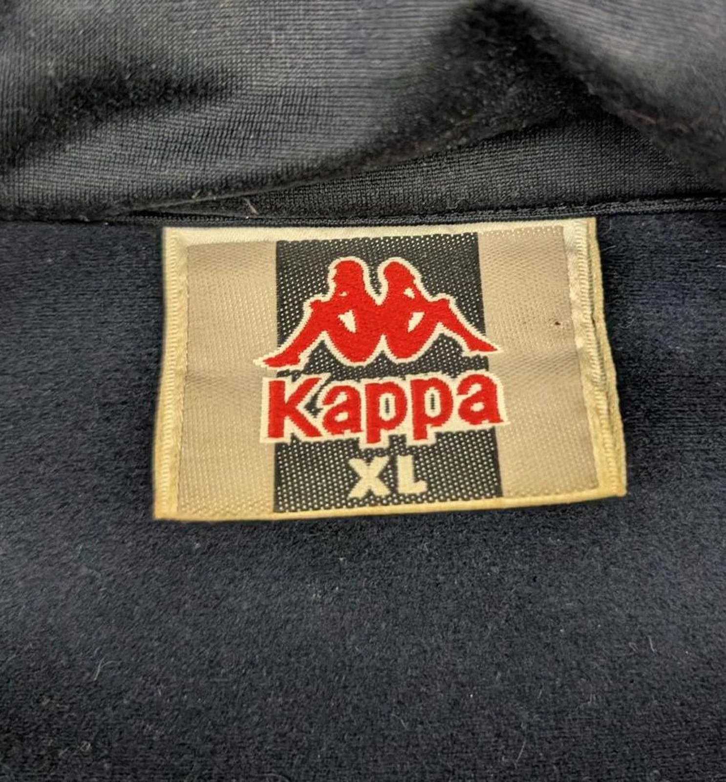 Kappa Vintage 90s Kappa Navy blue and White Essential Track Jacket Size US XL / EU 56 / 4 - 2 Thumbnail