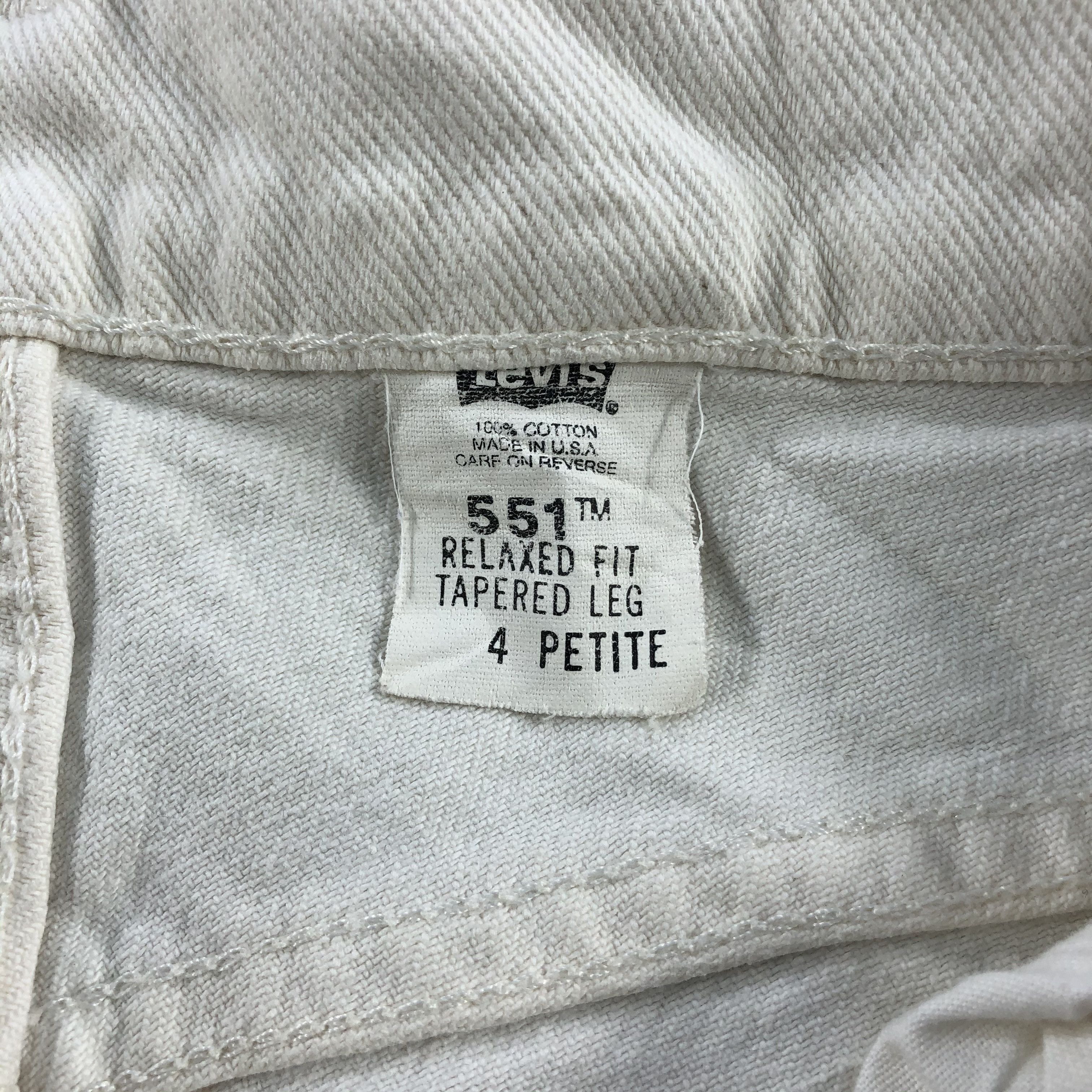 Levi's W25 Vintage 90s Levis 551 Jeans Relaxed-J1115 Size US 26 / EU 42 - 10 Thumbnail
