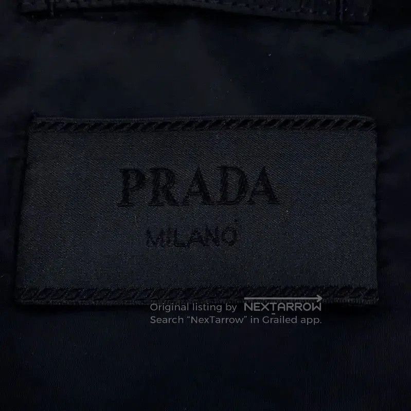 Prada Prada Black Men's Outerwear Jacket Size XL. Size US XL / EU 56 / 4 - 6 Thumbnail