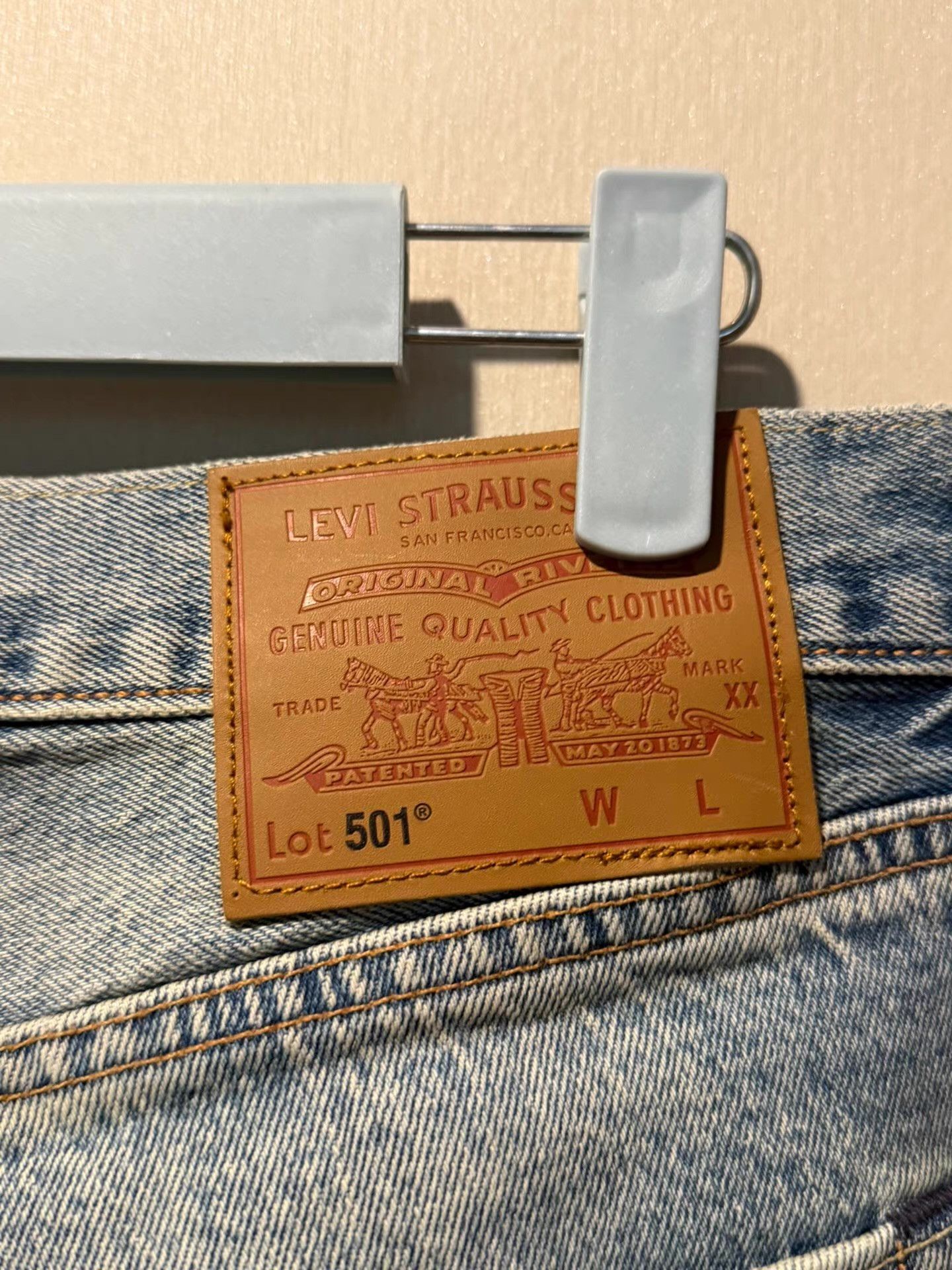 Levi's Levi's 501 washed jeans Ｑ20 Size US 34 / EU 50 - 4 Thumbnail