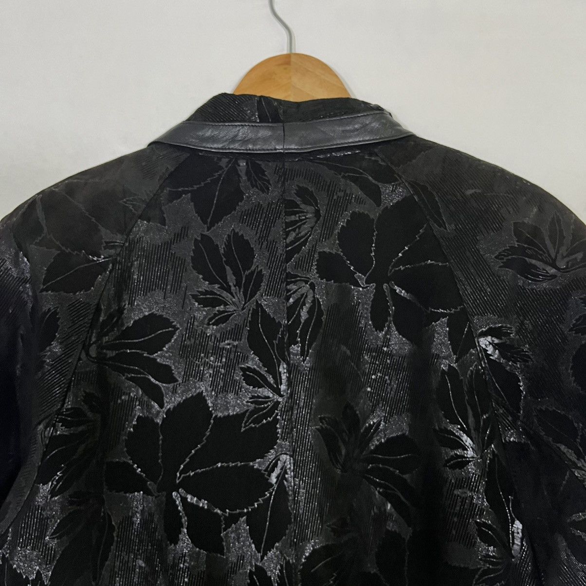 If Six Was Nine VINTAGE FURLIER SUEDE LEATHER DOUBLE BREASTED COAT Size US L / EU 52-54 / 3 - 13 Thumbnail