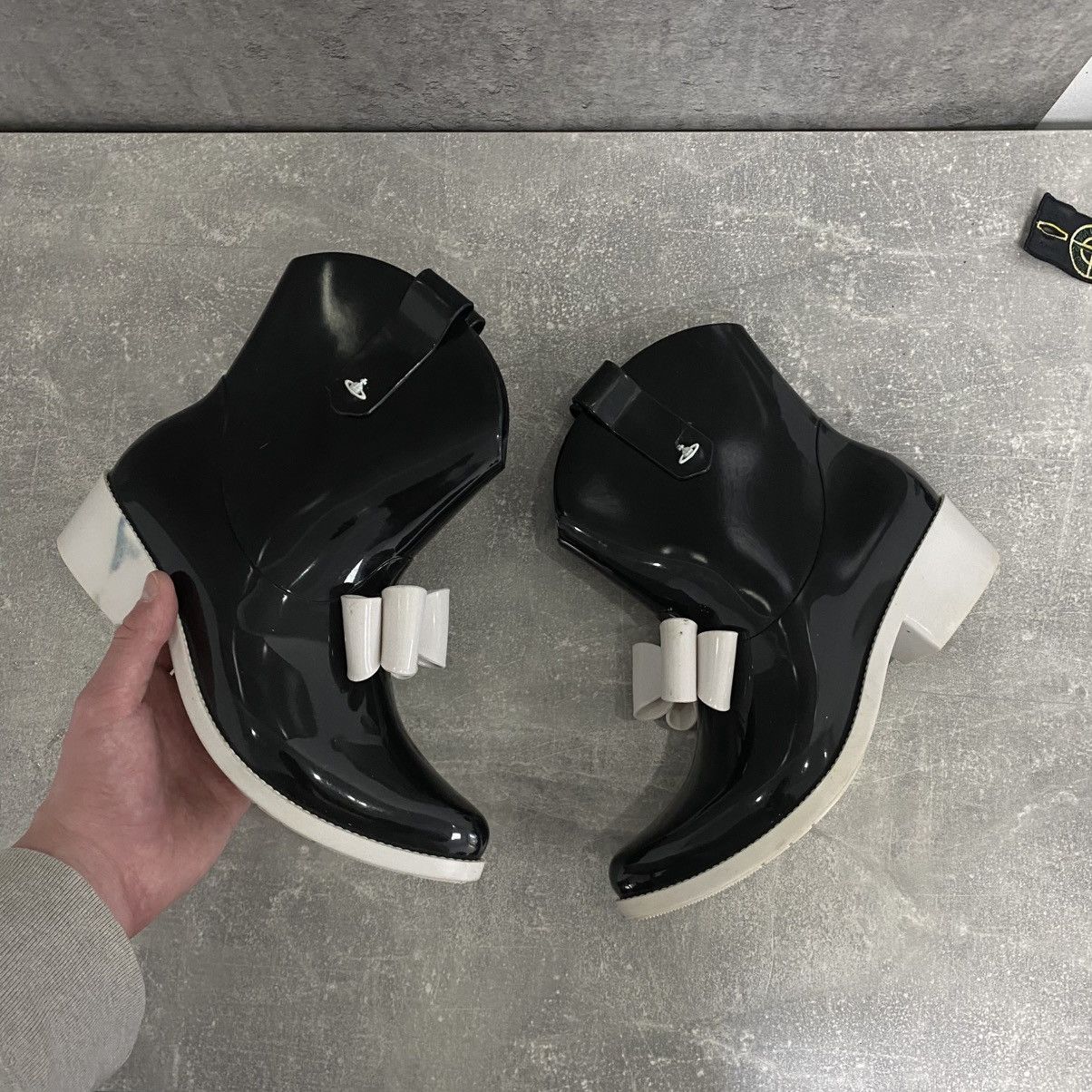 Melissa × Vivienne Westwood Vivienne Westwood x Melissa Boots Heels Sneakers Size US 7 / IT 37 - 1 Thumbnail