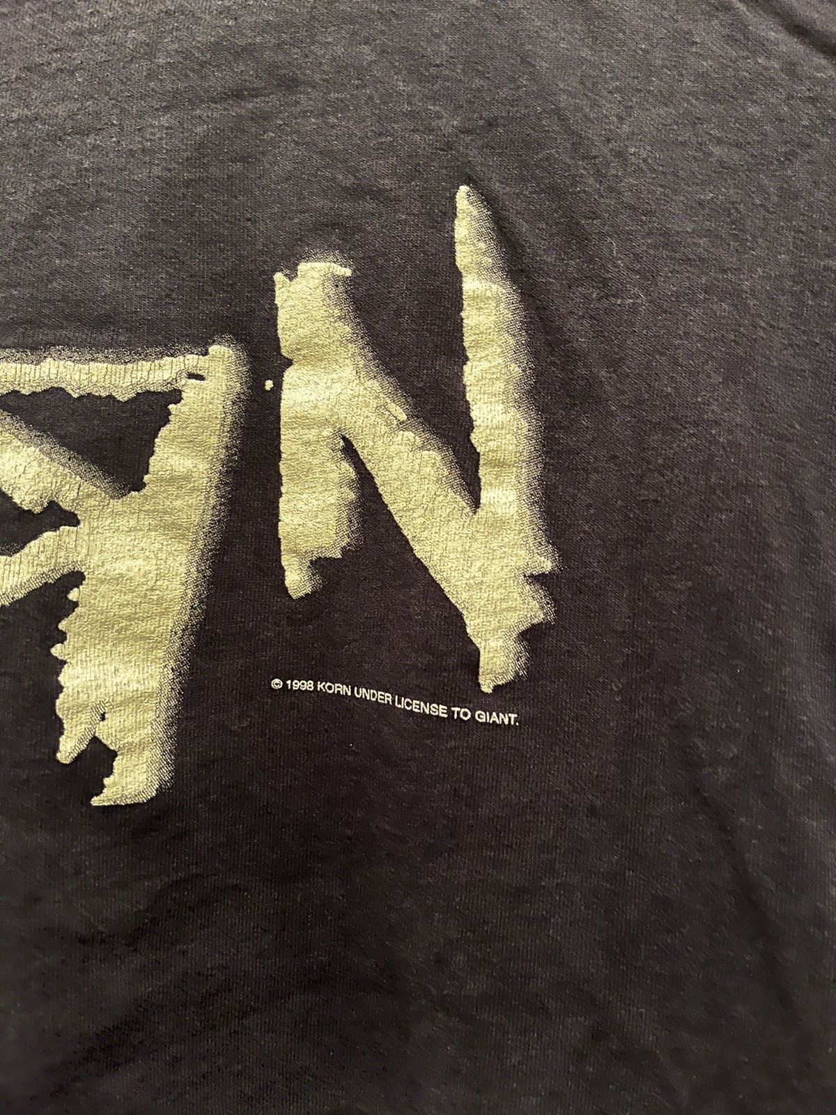 Band Tees × Vintage 1998 Vintage Korn Tee Size US M / EU 48-50 / 2 - 4 Thumbnail