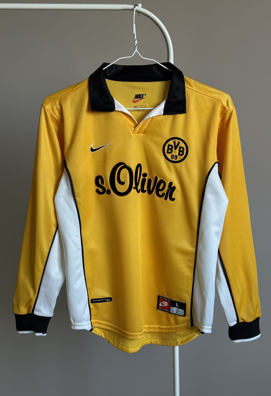 Nike Vintage Nike Borussia Dortmund 1998/00 Home Jersey Size M / US 6-8 / IT 42-44 - 1 Thumbnail