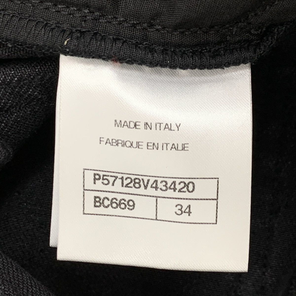 Chanel Chanel Black Cotton Casual Denim Pants K26WX Size 24" / US 00 / IT 34 - 6 Thumbnail