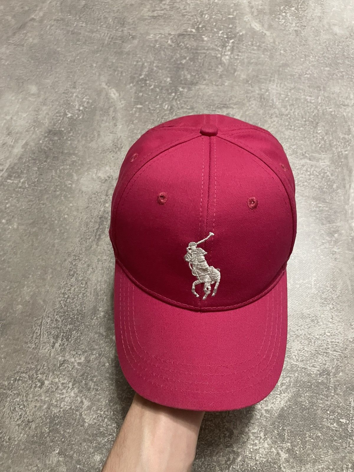 Polo Ralph Lauren × Ralph Lauren × Vintage Vintage Polo Ralph Lauren Big Pony Logo Cap Hat Y2K Size ONE SIZE - 4 Thumbnail