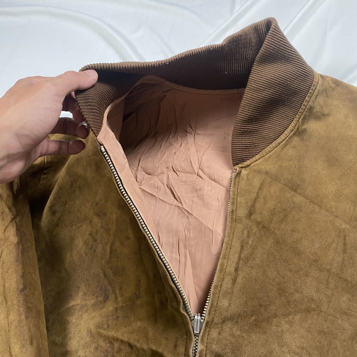 Japanese Brand Vintage 90s General Japan Suede Jacket Size US S / EU 44-46 / 1 - 7 Thumbnail