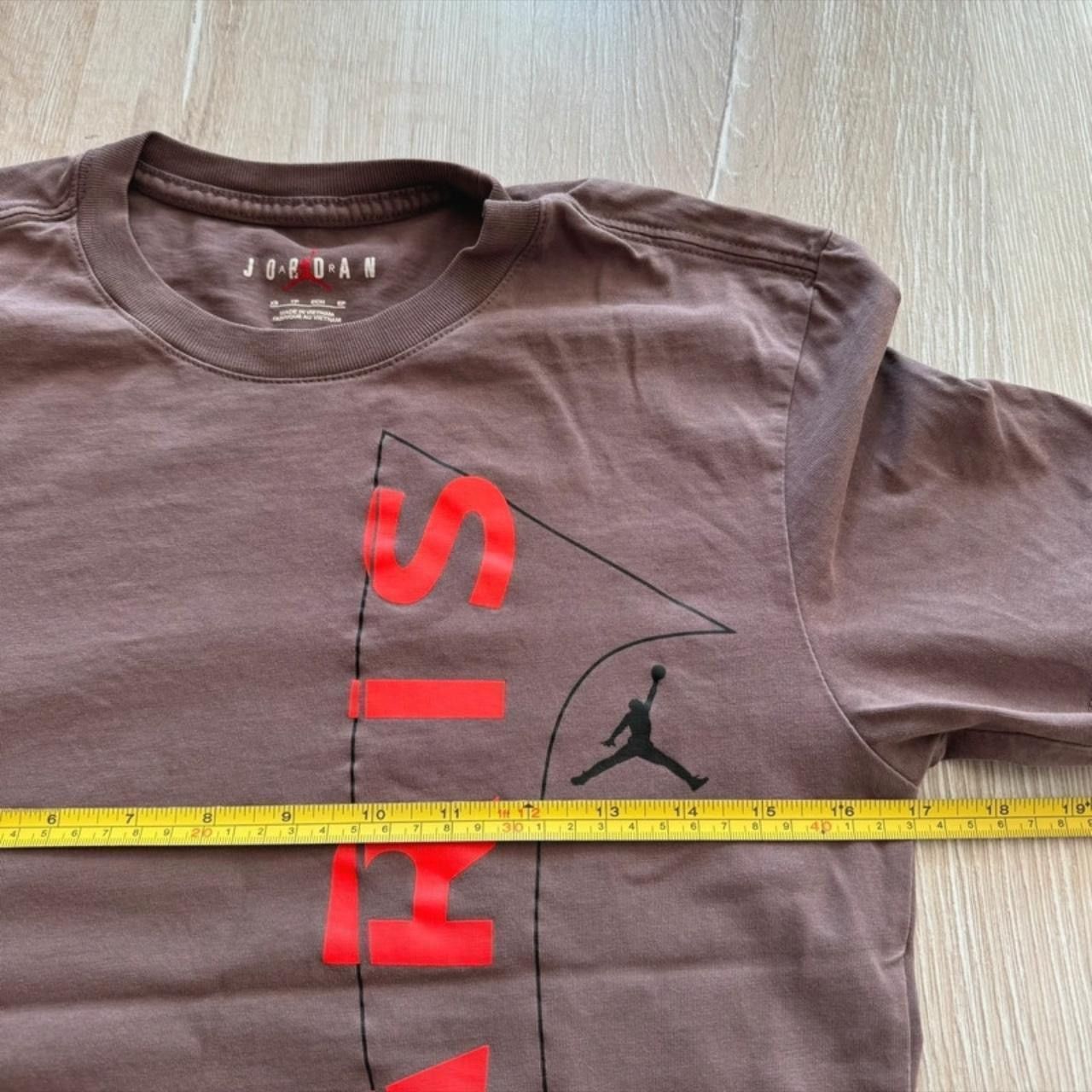 Jordan Brand Paris Saint-Germain x Jordan Men's Size XS Brown T-Shirt Size US S / EU 44-46 / 1 - 4 Thumbnail