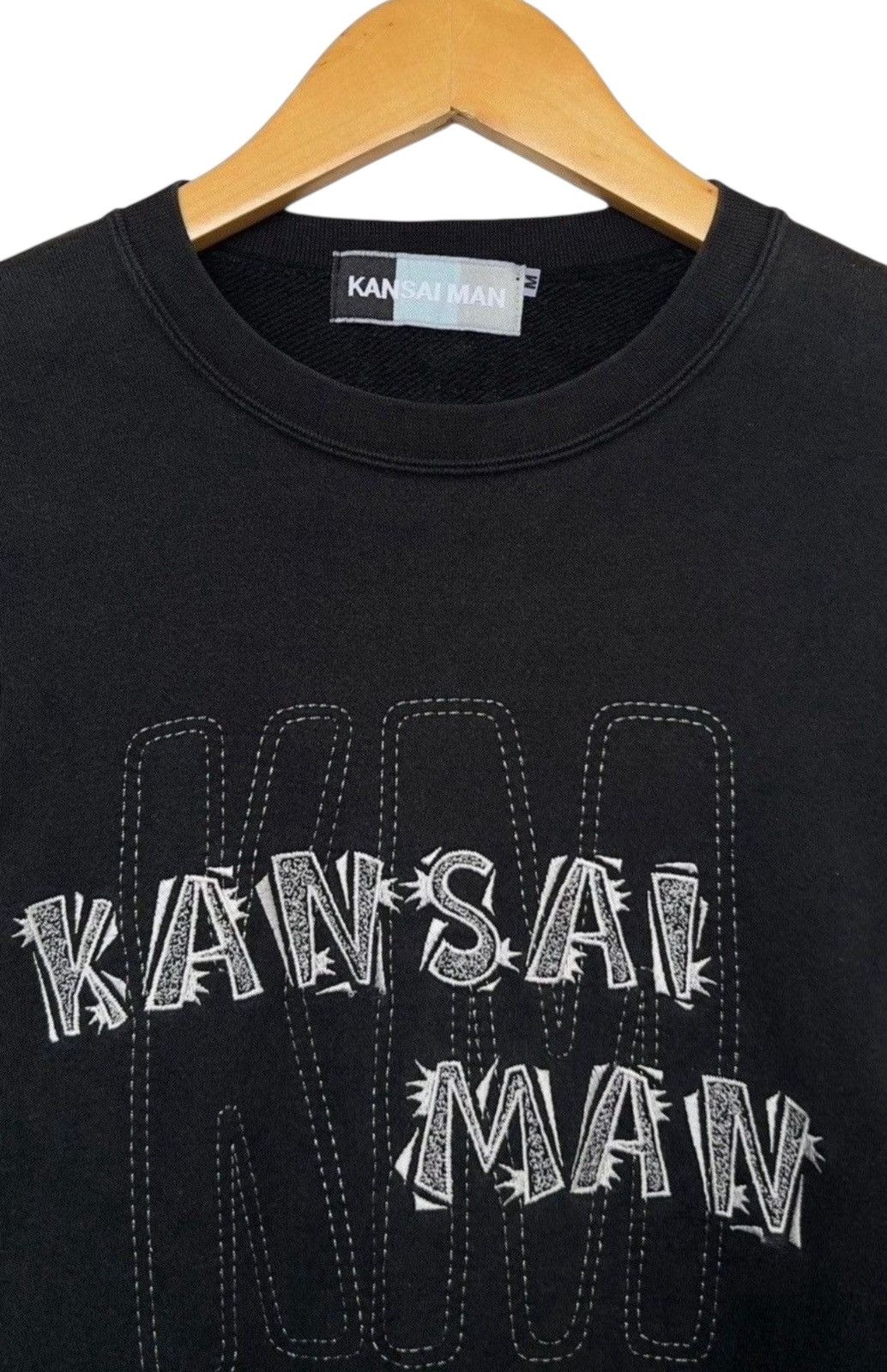 Kansai Yamamoto Kansai Man by Kansai Yamamoto Spell Out Sweatshirt Size US M / EU 48-50 / 2 - 5 Thumbnail