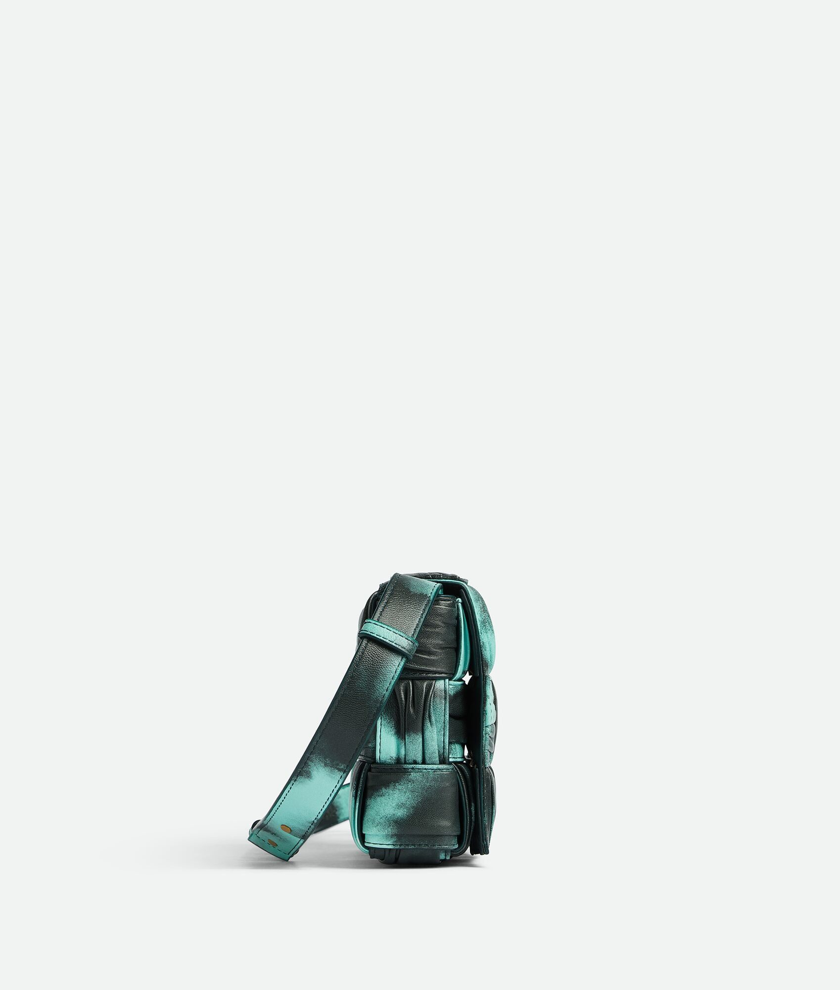 Bottega Veneta o1loc1c0824 Size: OS / Cassette in Blue/Green Size ONE SIZE - 2 Thumbnail