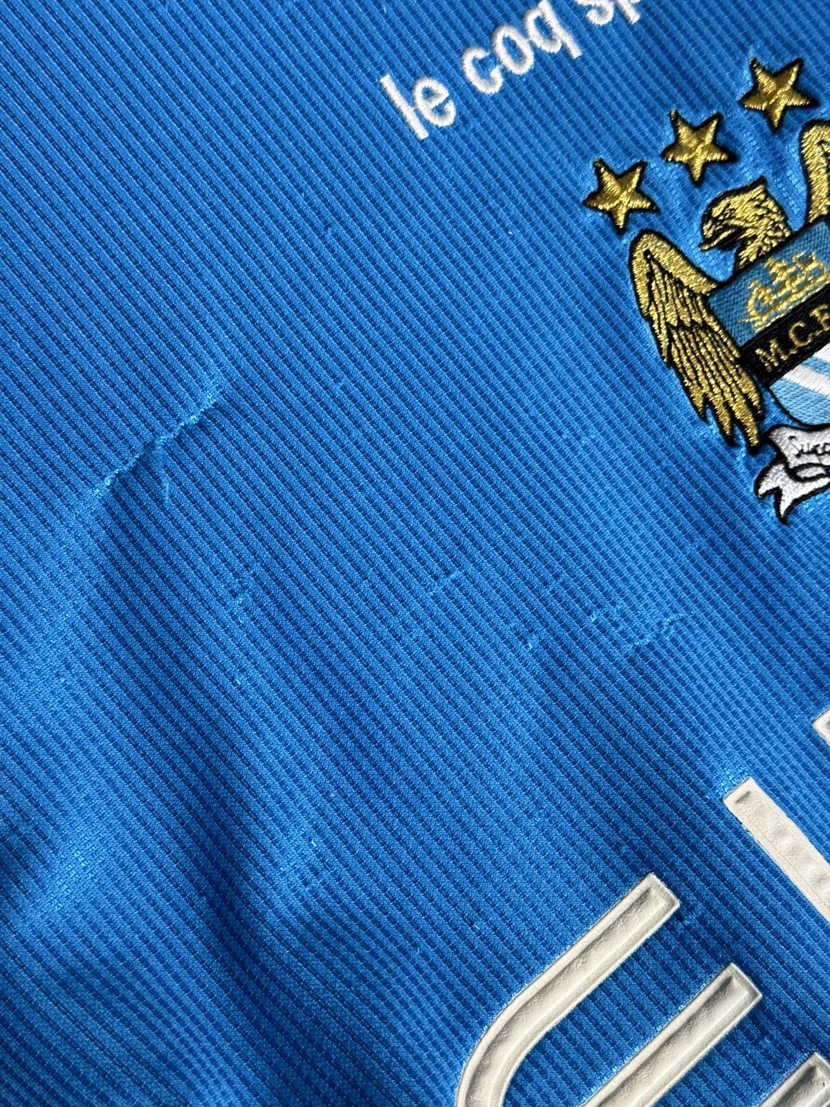 Le Coq Sportif Manchester City 99/01 Home Football Jersey Size US M / EU 48-50 / 2 - 8 Thumbnail