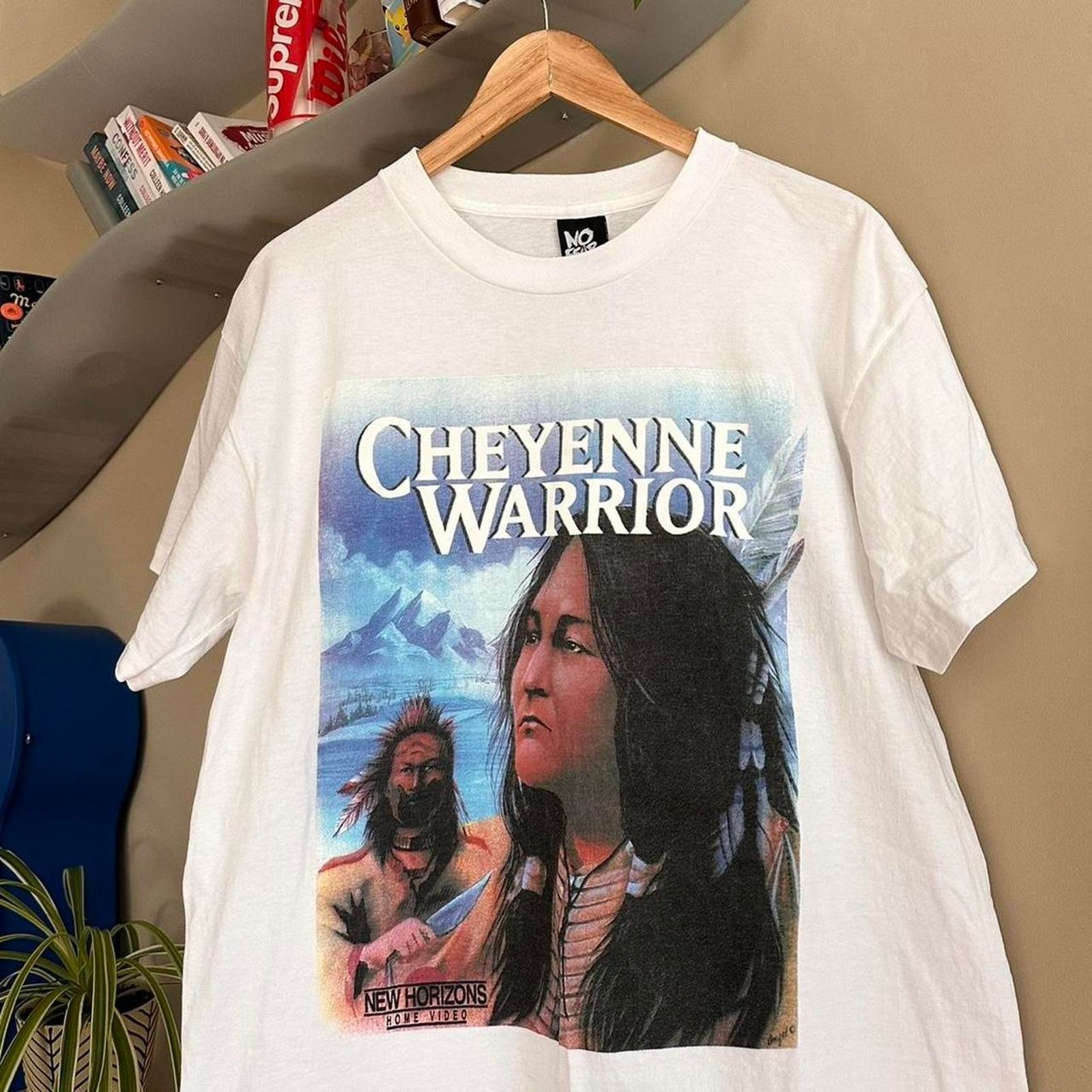 Hanes × Vintage Vintage Cheyenne Warriors Movie Promo Shirt Size US L / EU 52-54 / 3 - 2 Thumbnail
