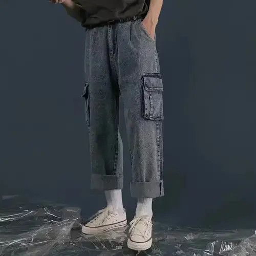 Japanese Brand 20AW Indigo Union Japan Blue Washed Denim Pants Size US 32 / EU 48 - 4 Thumbnail