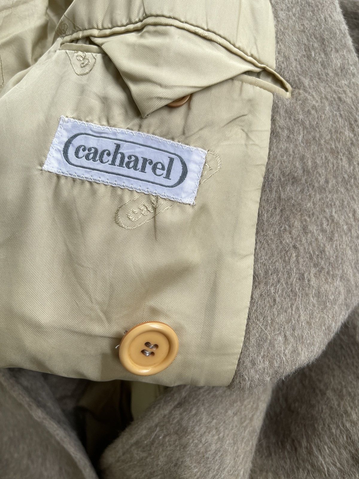 Cacharel Cacharel Mohair Overcoat Size L / US 10 / IT 46 - 9 Thumbnail