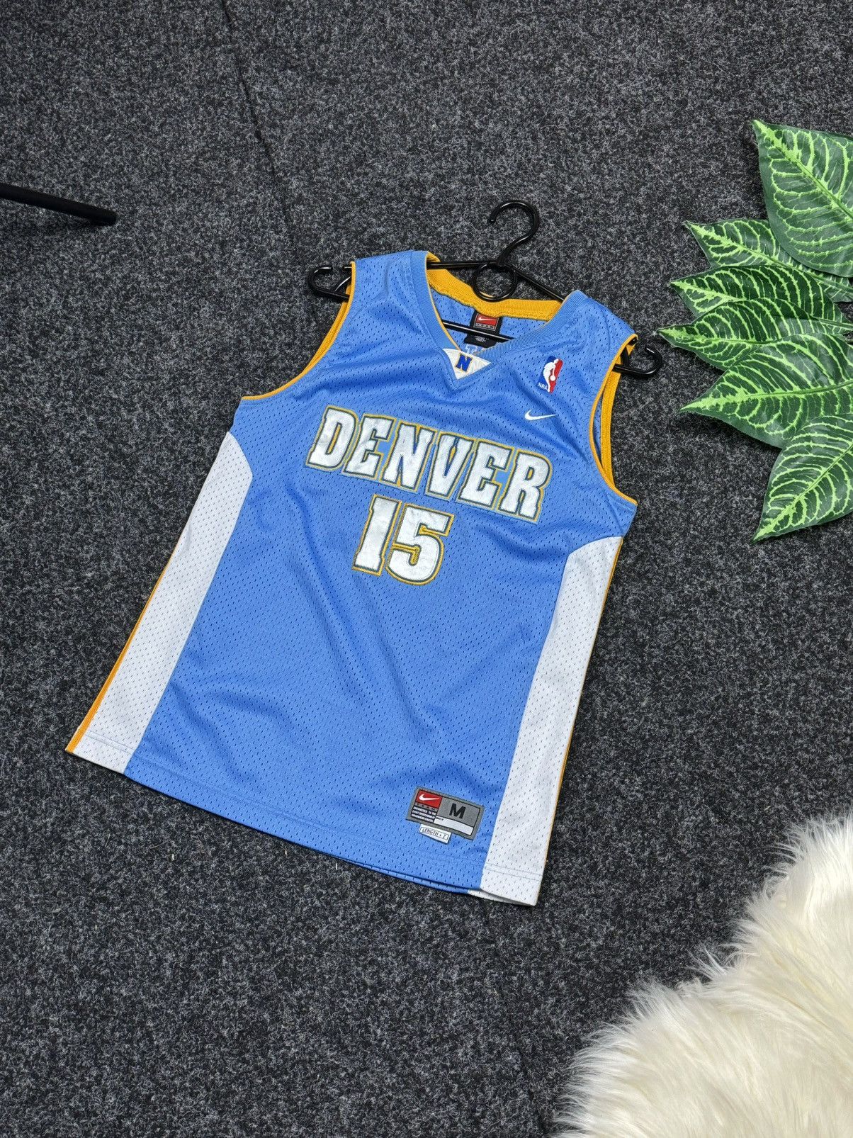 NBA Y2K 2001 TEAM NIKE CARMELO ANTHONY DENVER 15 JERSEY Size US S / EU 44-46 / 1 - 15 Thumbnail