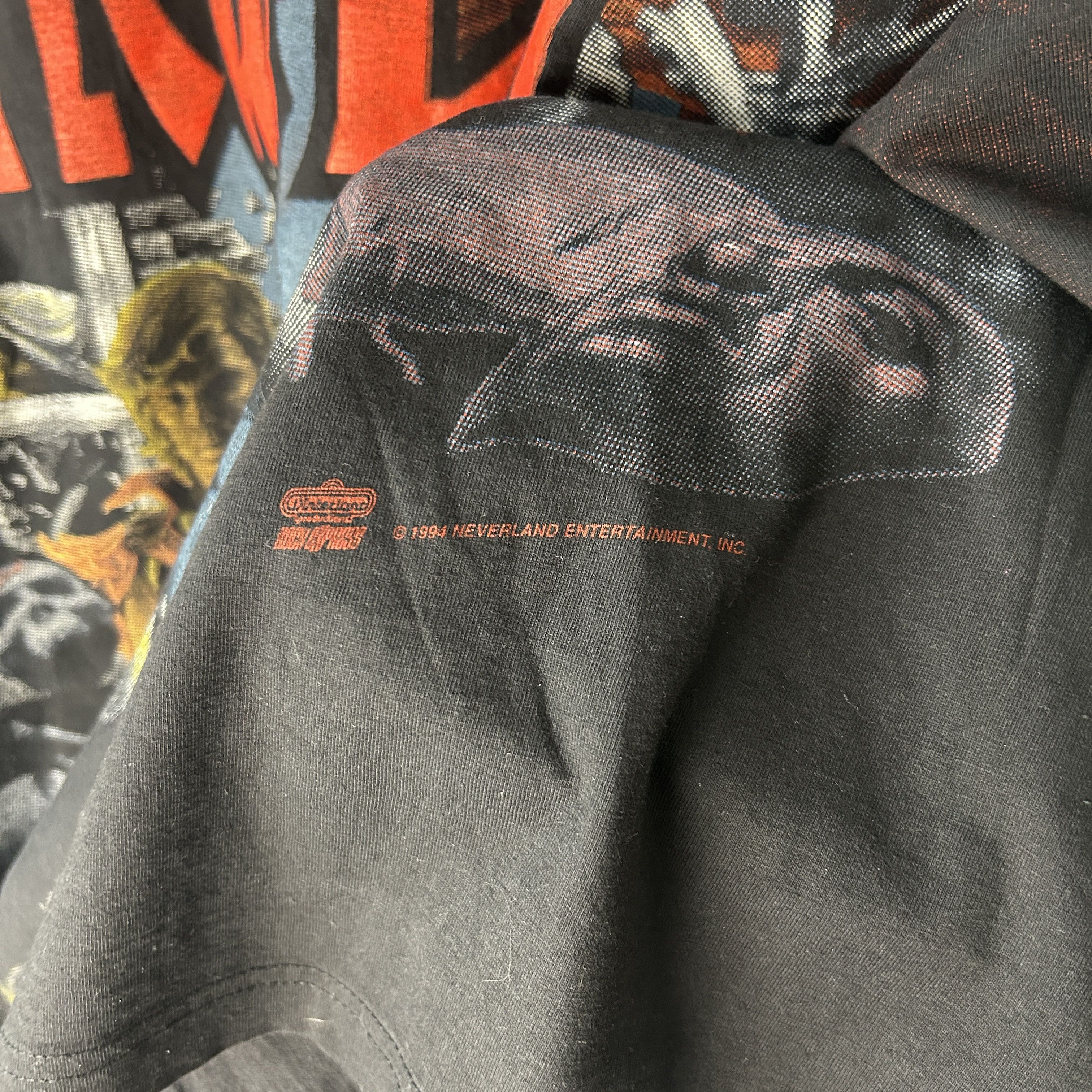 Band Tees Vintage Meat Loaf Allover Print 1994 Band T-shirt Size US XL / EU 56 / 4 - 4 Thumbnail