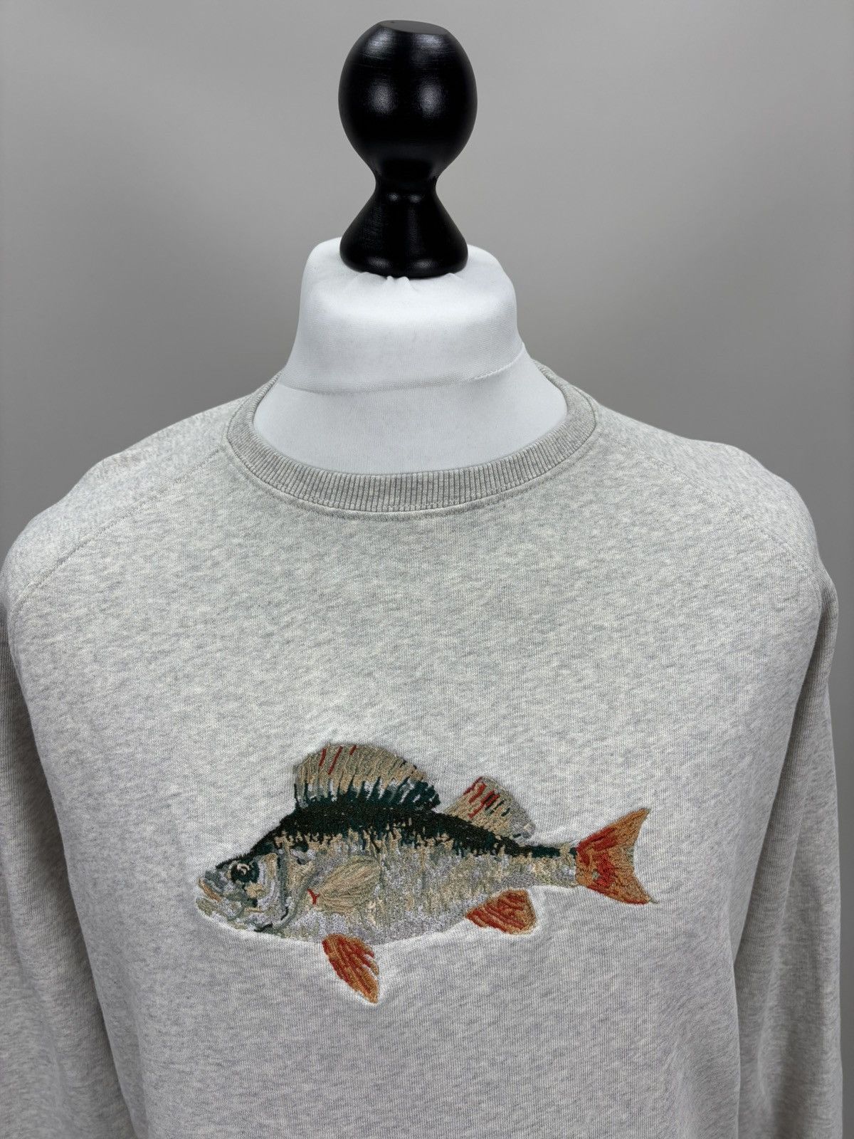 Other Mens sweatshirt Foret Fish Size M Color Gray Size M / US 6-8 / IT 42-44 - 3 Thumbnail
