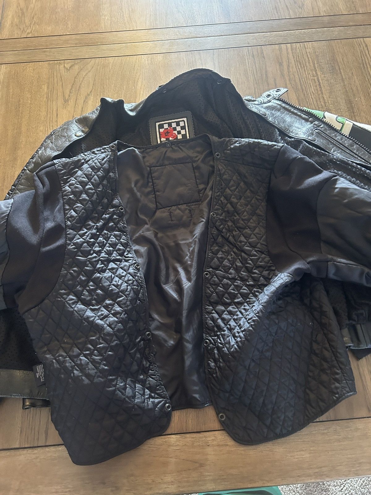Other First Racing Men’s motorcycle leather jacket Size US XXL / EU 58 / 5 - 5 Thumbnail