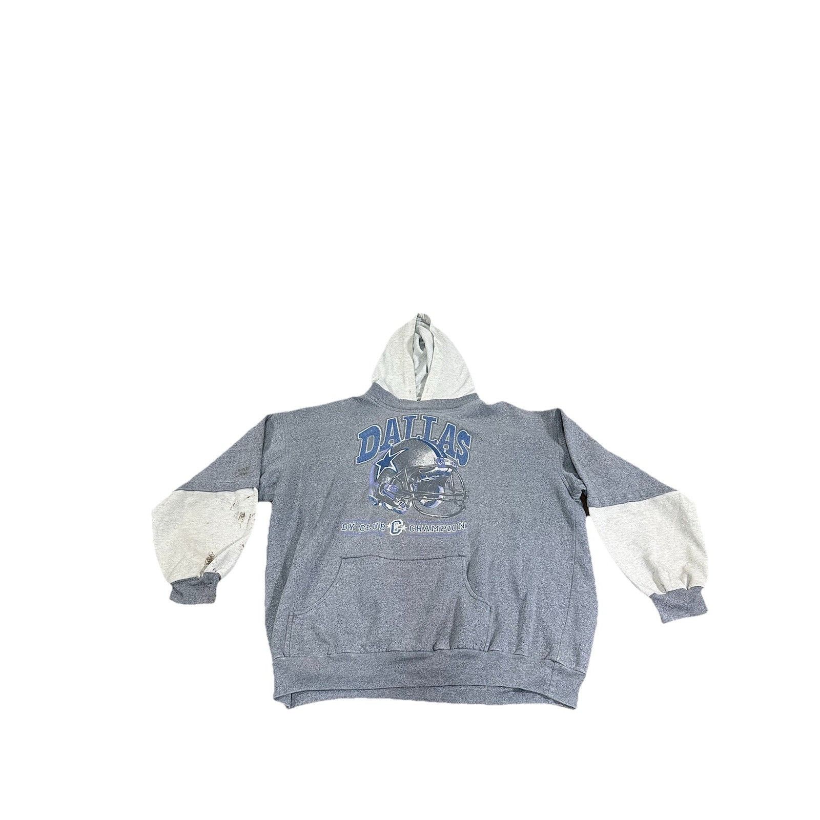 Vintage Vintage Dallas Cowboys Hoodie Sweater Sweatshirt NFL Footbal Size US L / EU 52-54 / 3 - 2 Thumbnail