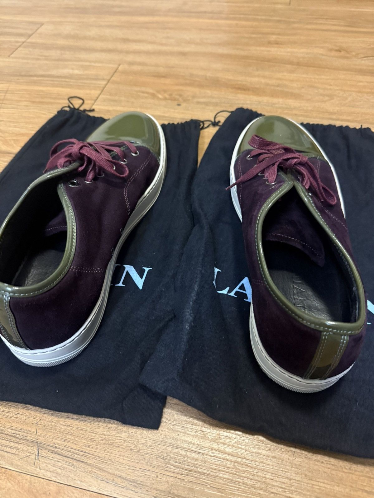 Lanvin LANVIN low top lavenders Size US 13 / EU 46 - 4 Thumbnail