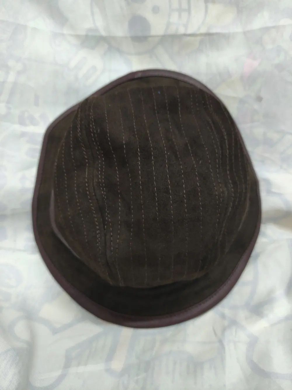 Vera Pelle VERA PELLE VINTAGE LEATHER HAT Size ONE SIZE - 6 Thumbnail