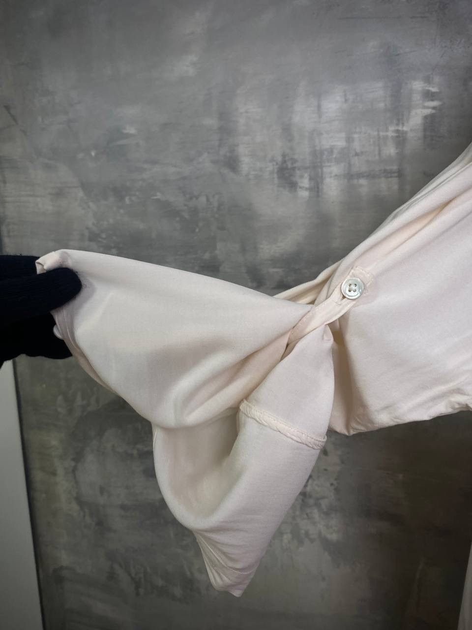 Ann Demeulemeester Thin pleated shirt M Size 48R - 6 Thumbnail
