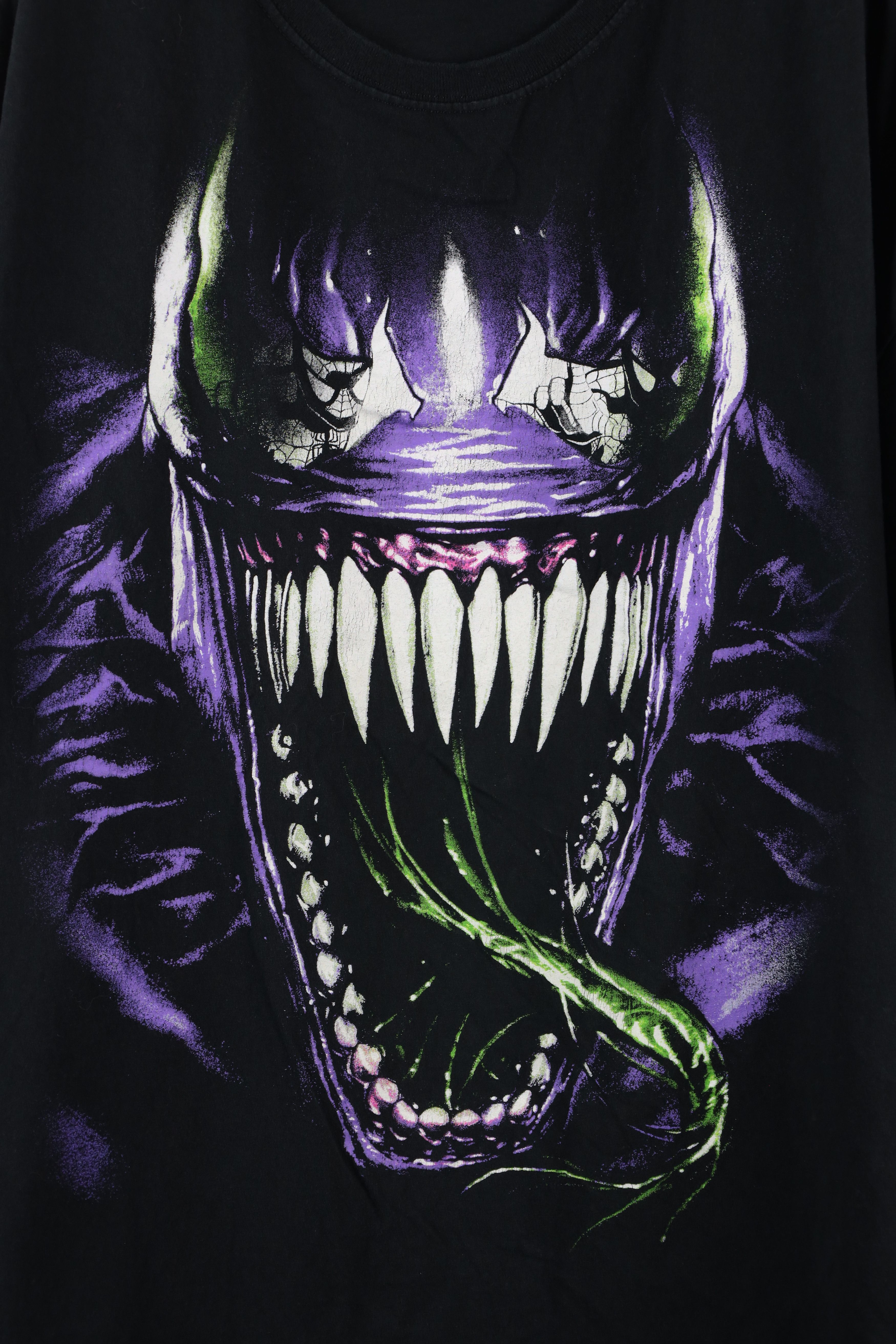 Vintage Retro Marvel Comics Siderman Venom Short Sleeve T-Shirt Size US XXL / EU 58 / 5 - 4 Thumbnail
