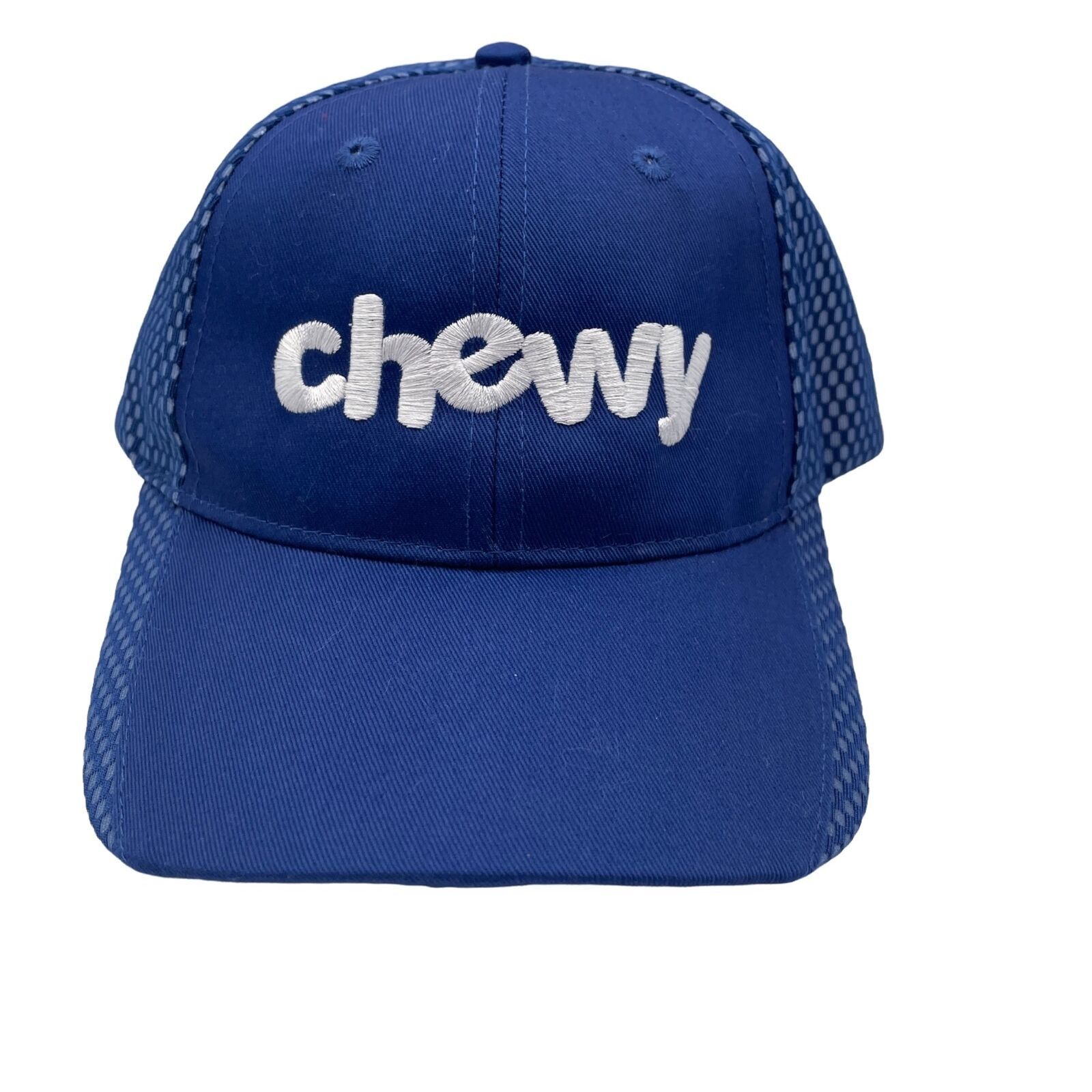 Port Authority Chewy Pet Store Blue Mesh Hat Cap Adjustable Size ONE SIZE - 1 Thumbnail