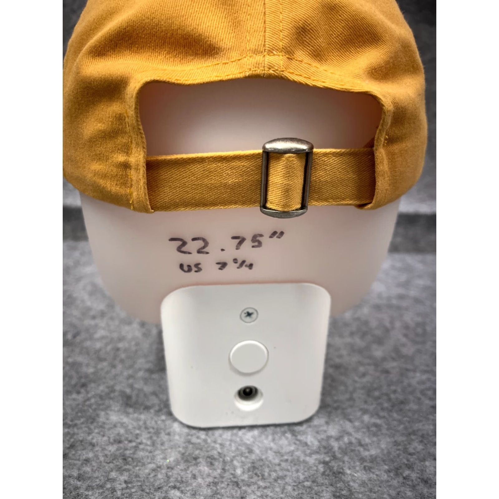CHOCOOLATE Hershey's Logo Baseball Cap Hat Adjustable Unisex One Size Yellow Cotton Outdoor Size ONE SIZE - 7 Thumbnail