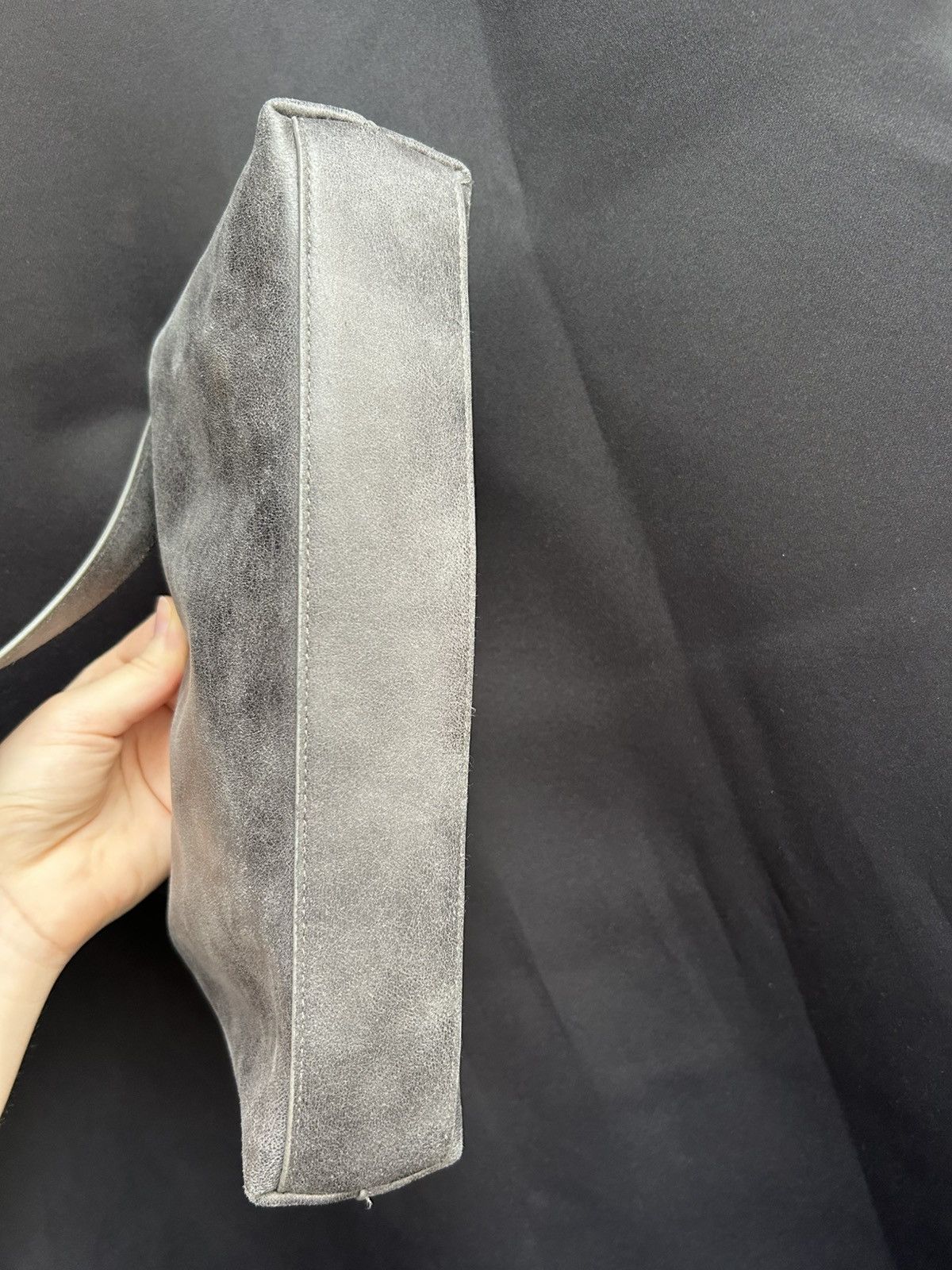 H&M Dark Gray Shoulder Bag Size ONE SIZE - 2 Thumbnail