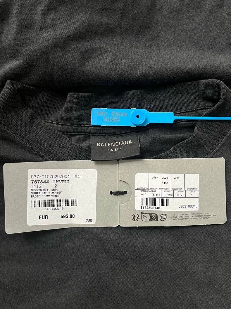 Balenciaga Balenciaga Balenciaga Men's Black Short Sleeve TShirt -250 Size US M / EU 48-50 / 2 - 5 Thumbnail