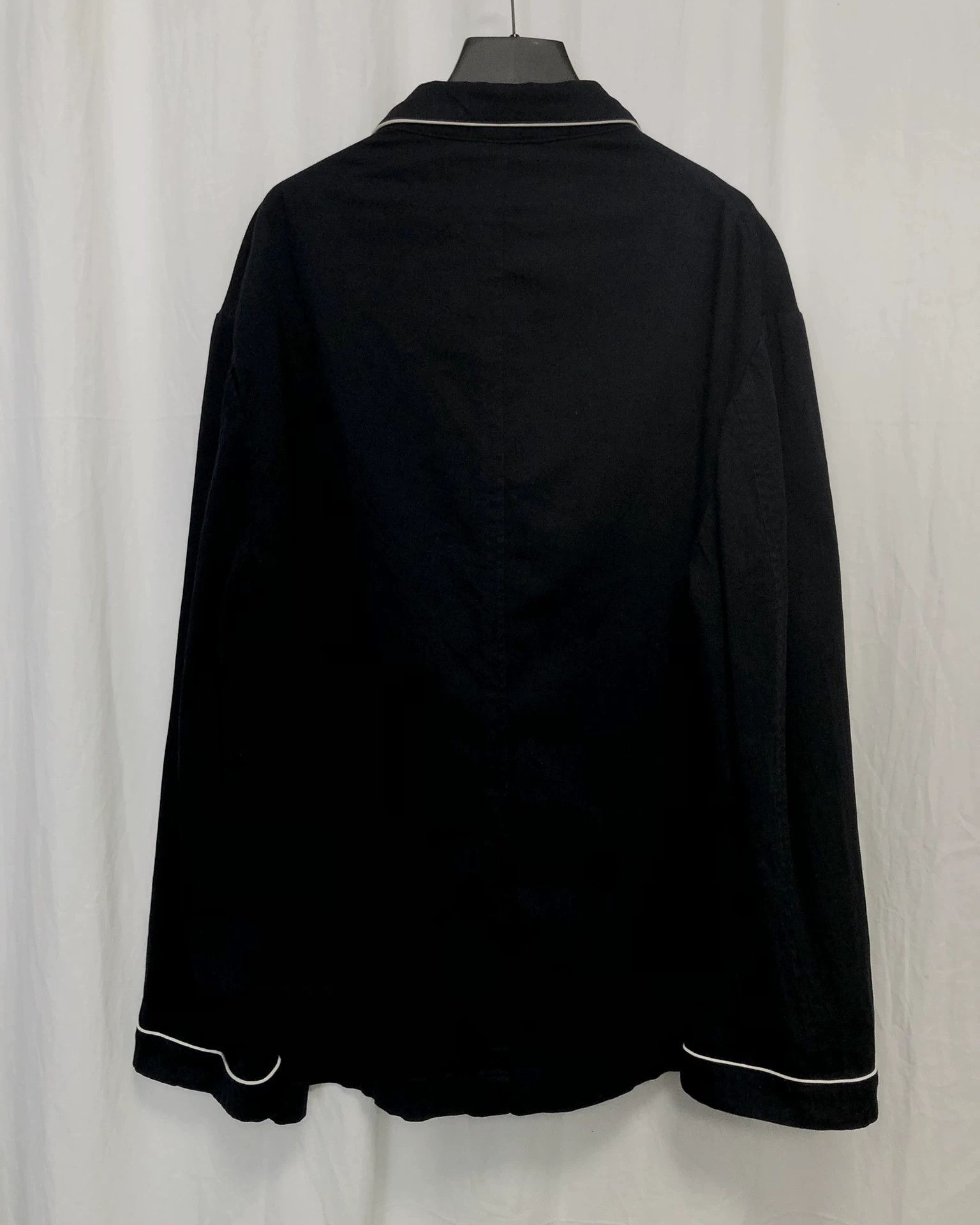 Yohji Yamamoto Yohji Yamamoto 03ss White Piping Unisex Jacket Size US L / EU 52-54 / 3 - 6 Thumbnail