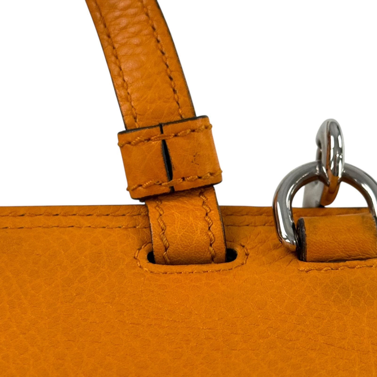 Gucci Gucci Orange Bamboo Two-Way Bag Size ONE SIZE - 12 Thumbnail